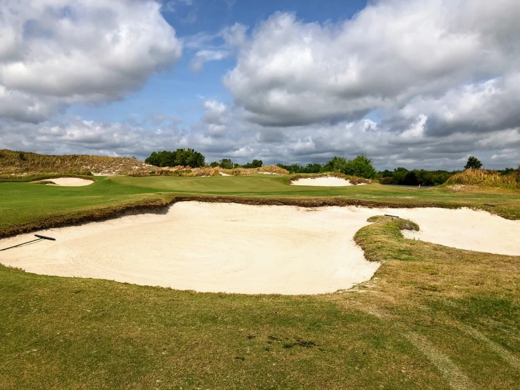 Most of the trouble at Streamsong Blue will be found around the greens