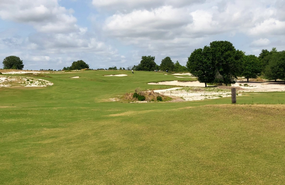 16 is a brute of a par 3, into the prevailing wind