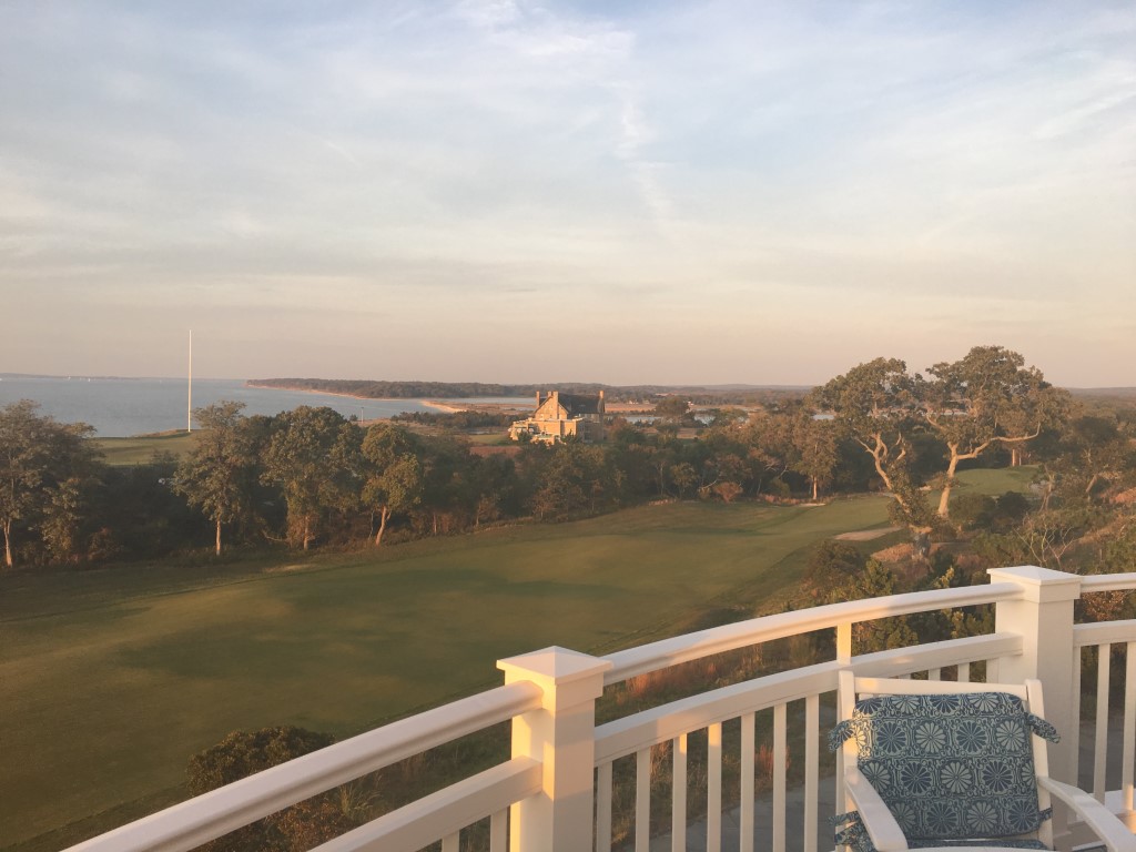 View over NGLA from Sebonack