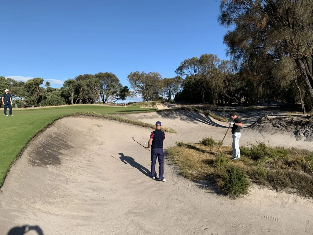 Expect a very high standard of bunkering all the way around Royal Melbourne