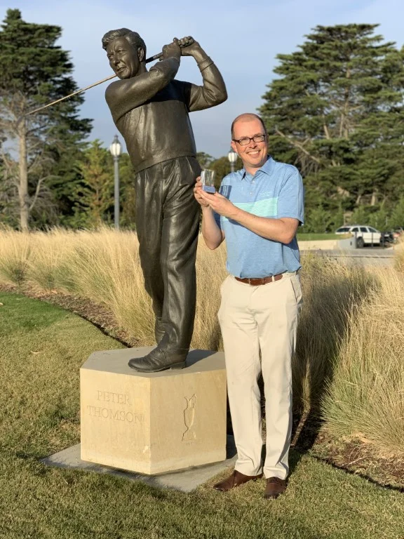 All that effort for such a small trophy!
