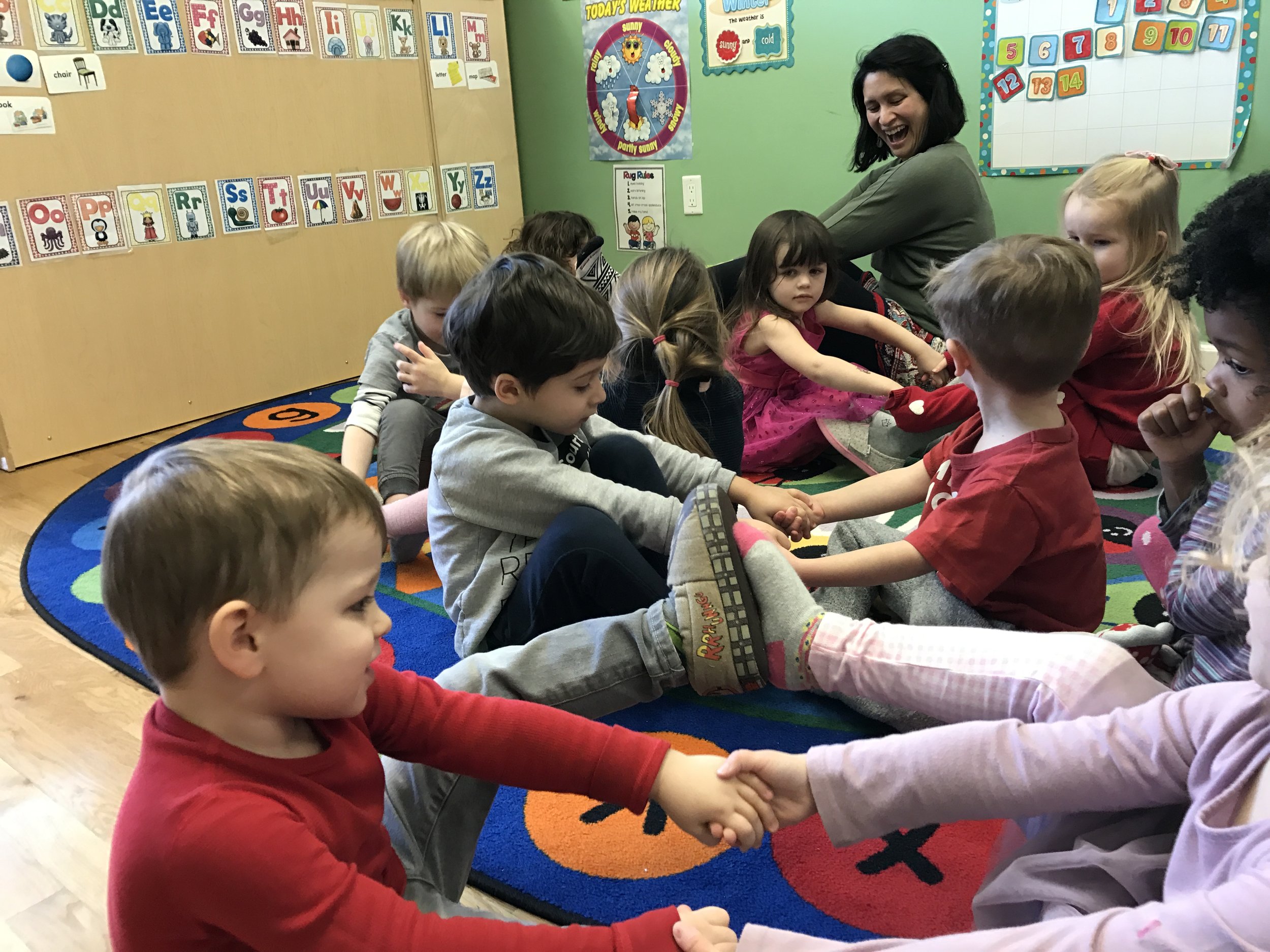  Leaning on our friends for support!