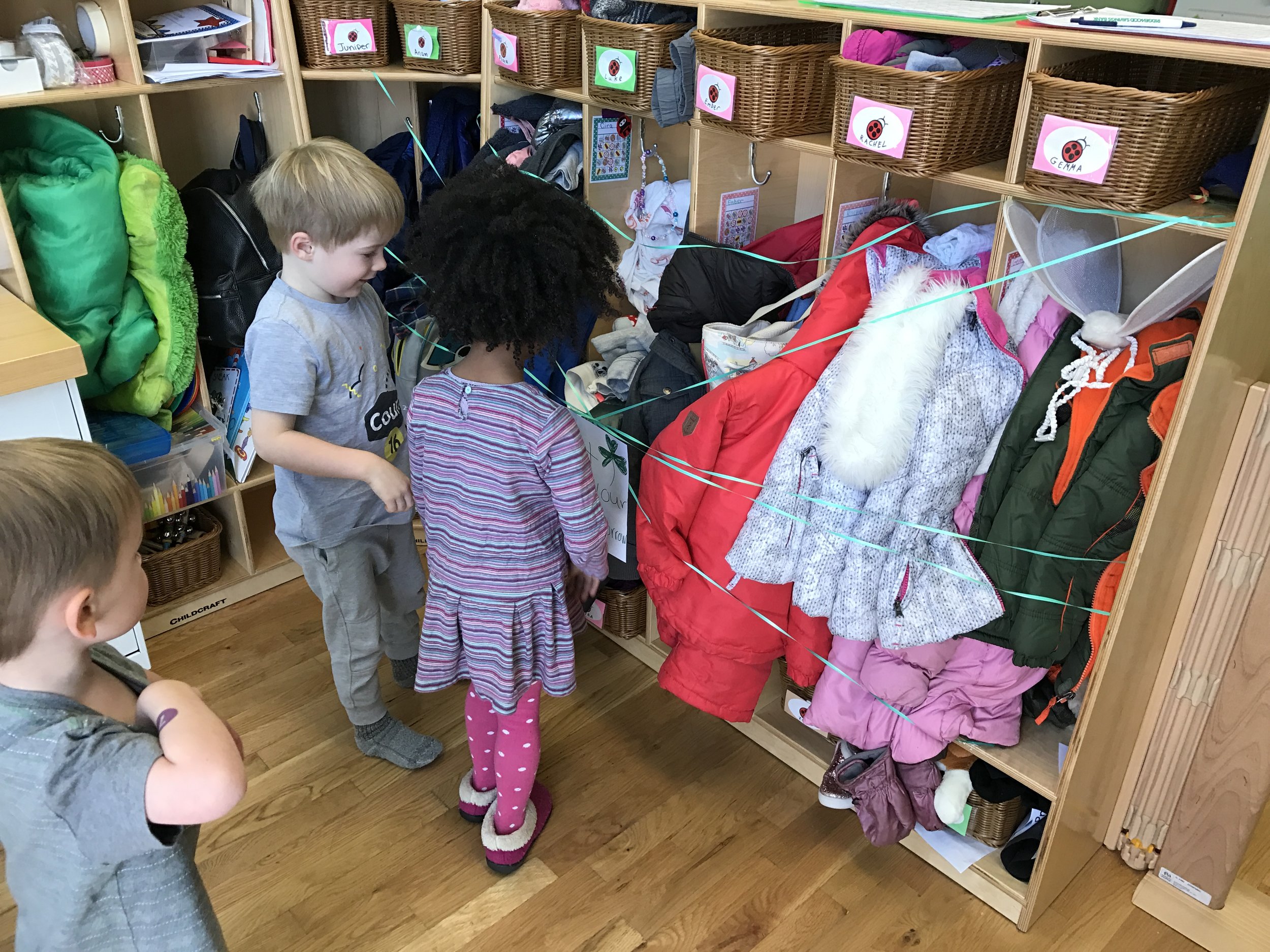  As if we need more obstructions to get into our cubbies!