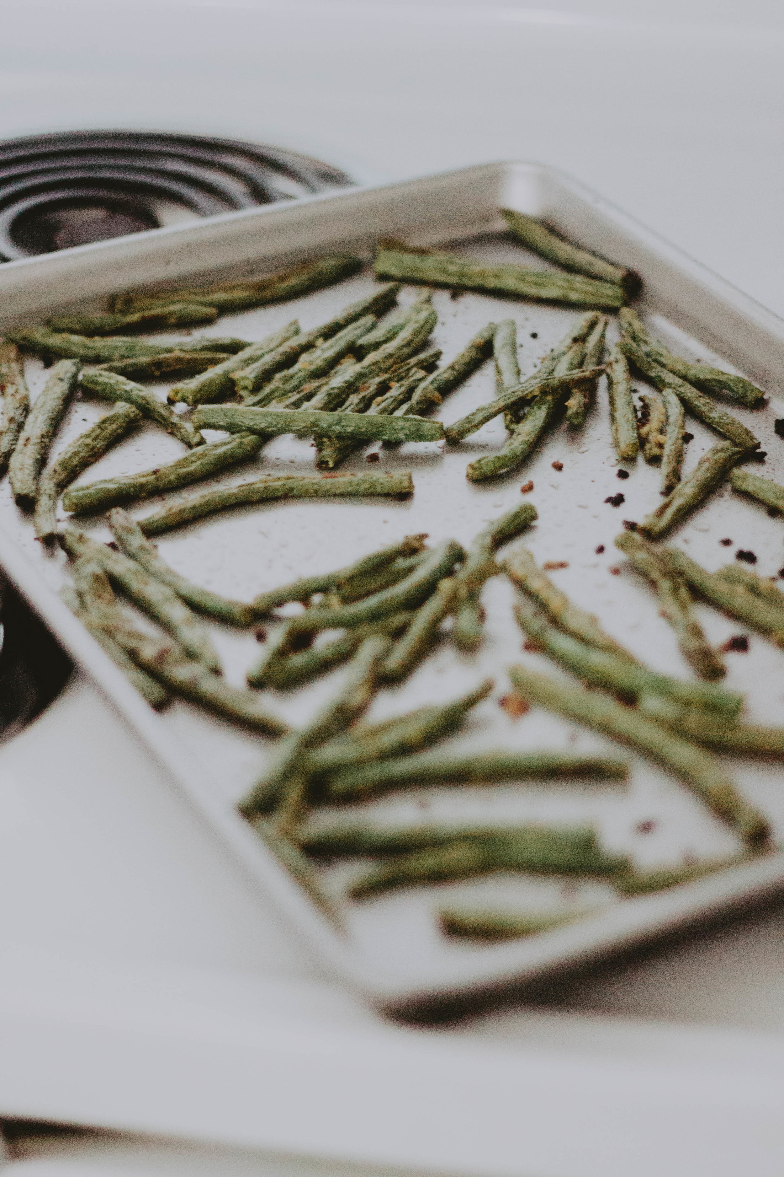 Baked Garlic Green Beans