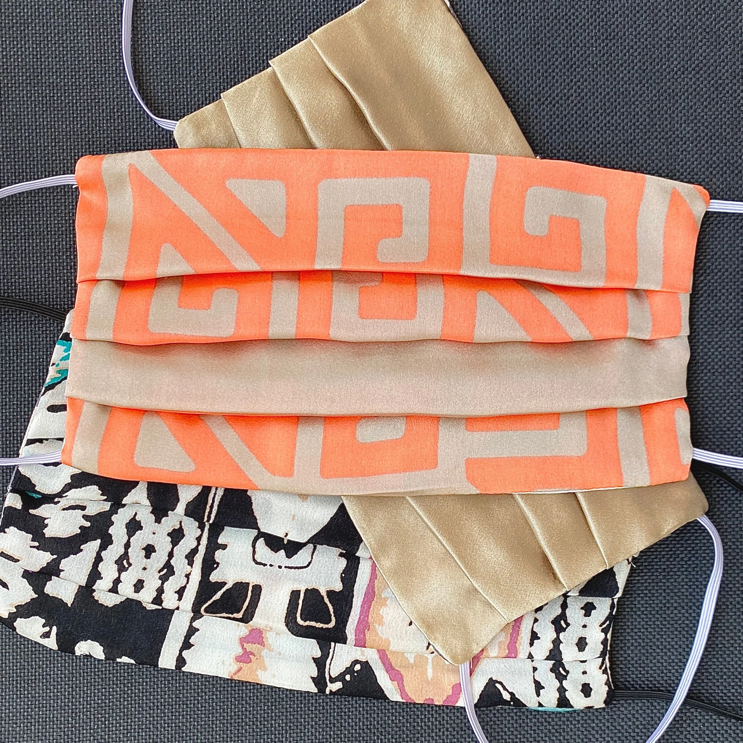 3 PACK SILK MASK LUXE PRINT