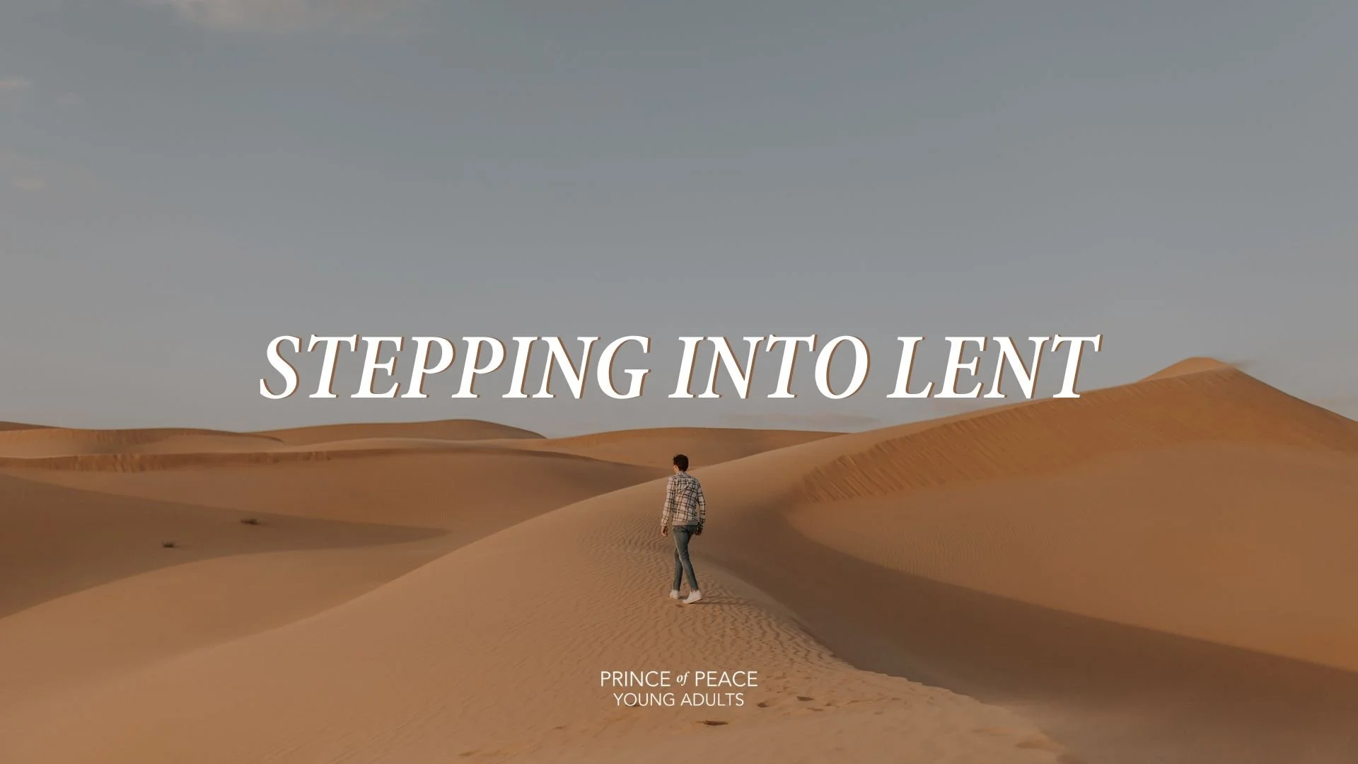 Talk: Stepping Into Lent
