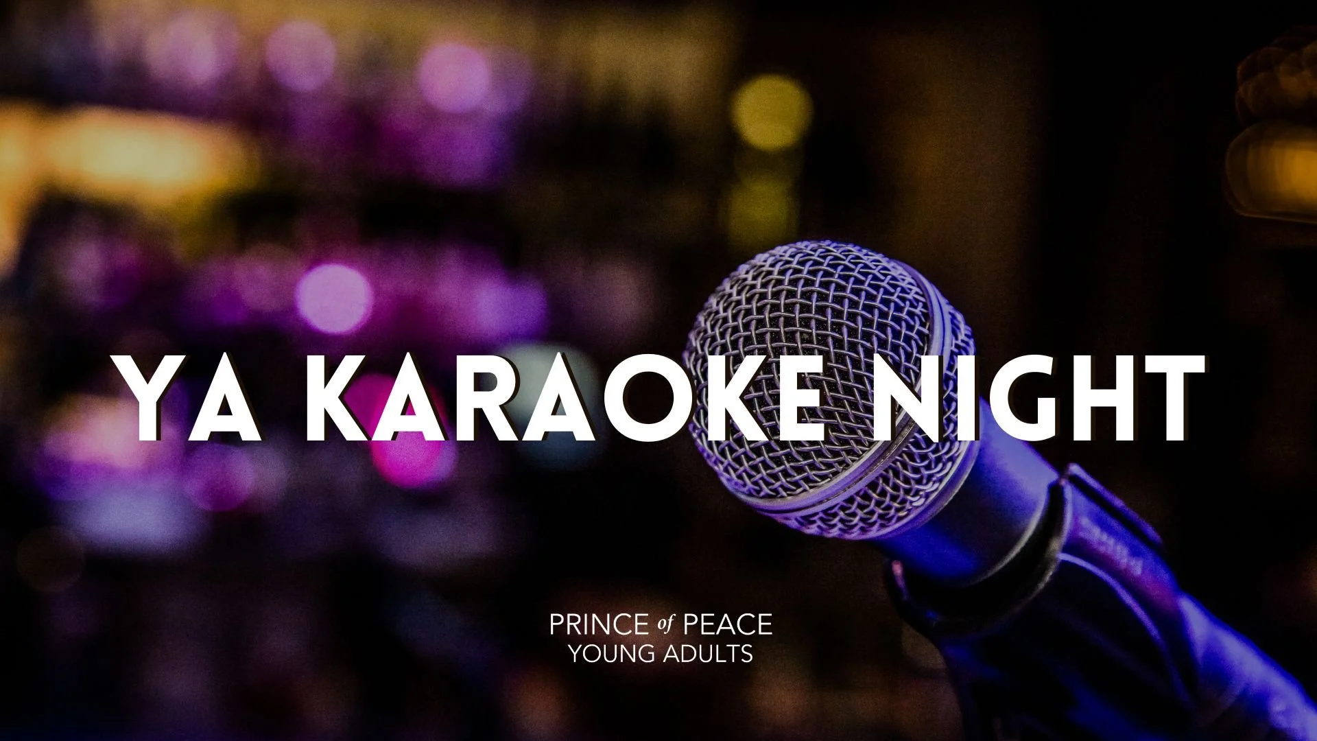 YA Karaoke Night