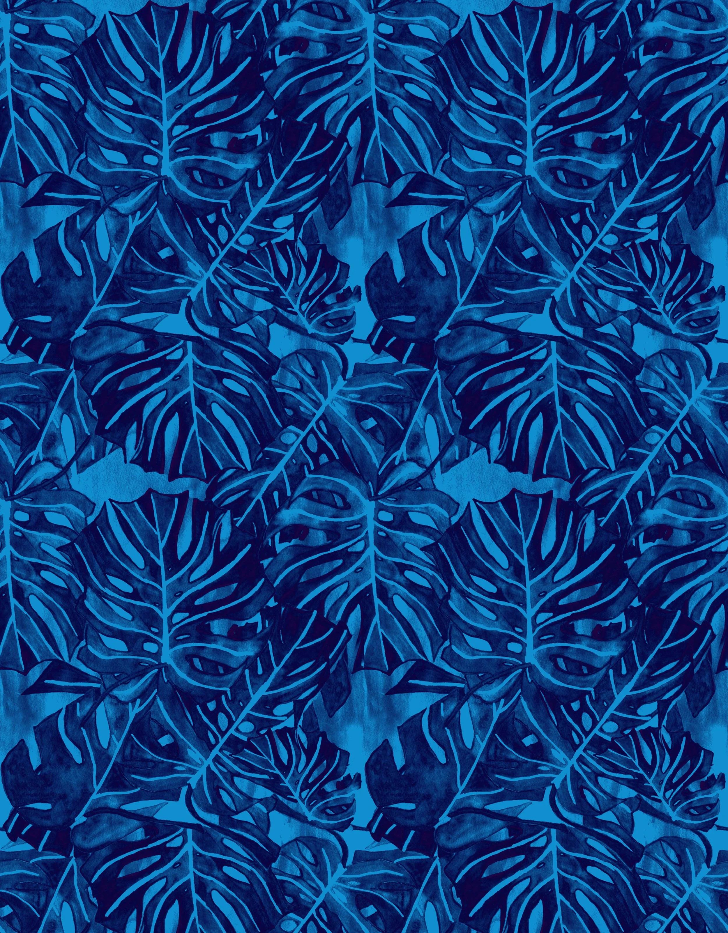 Monstera-Indigo