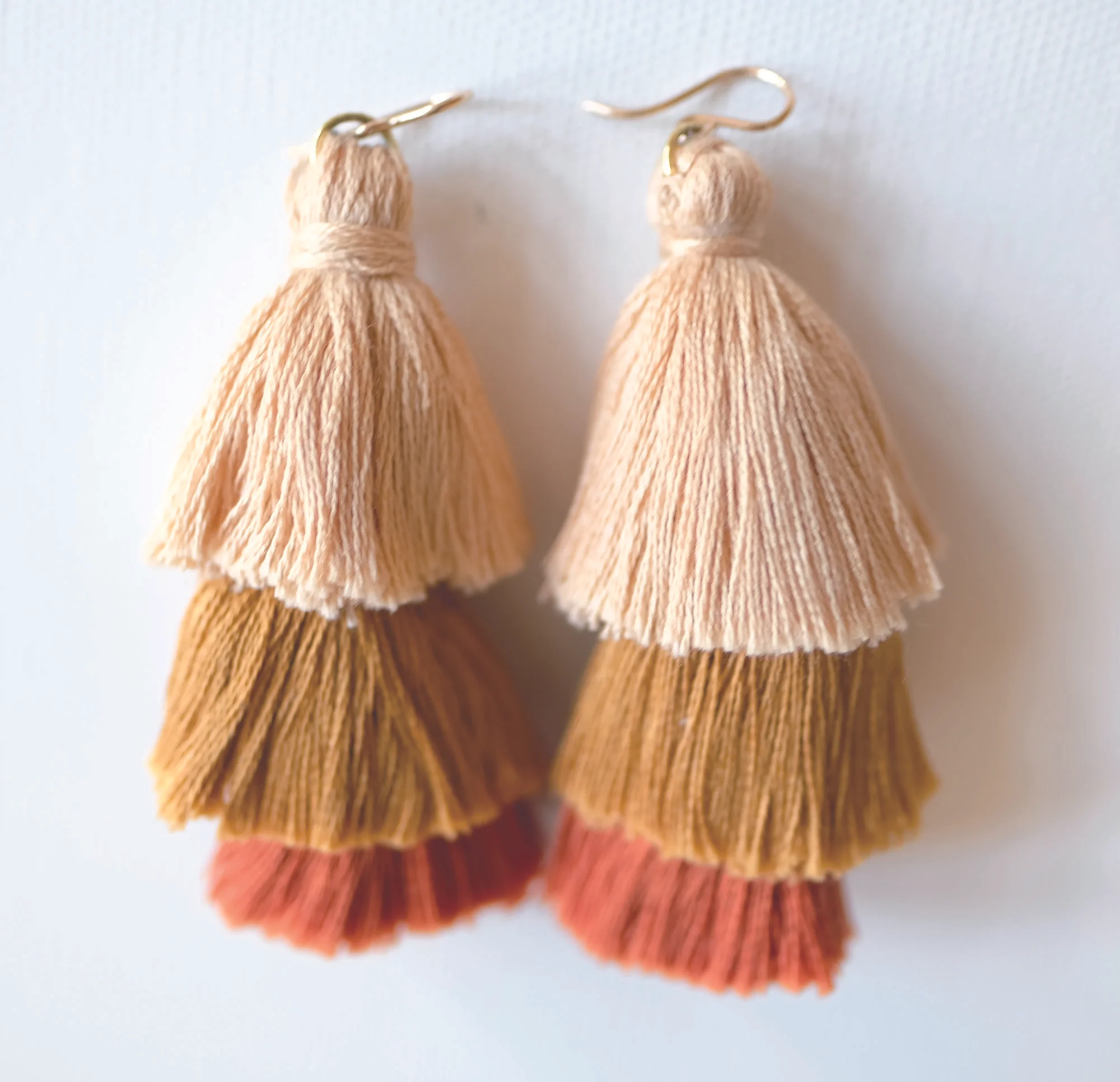 Tiered Tassel -Earth-