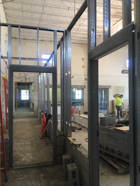 Kennel hallway
