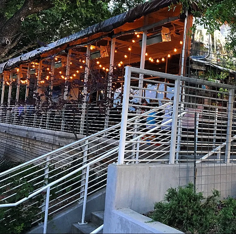 the entrance to odd duck