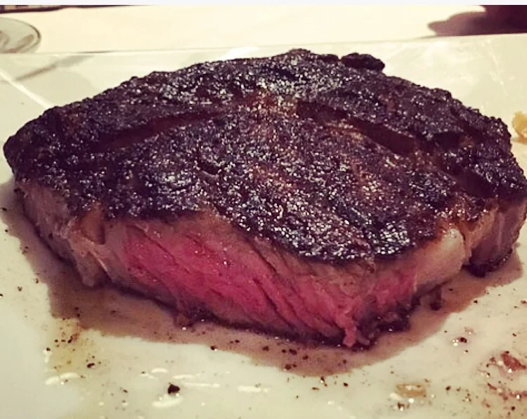 Ribeye steak, full of flavor!