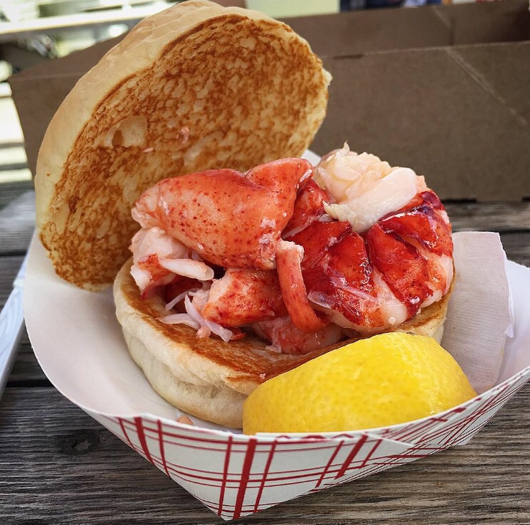 The Clam Shack lobster roll, inspiration for this post! 
