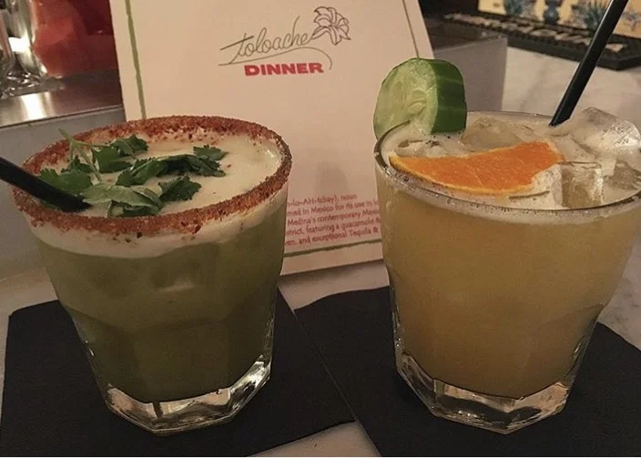Yummy margaritas, Toloache