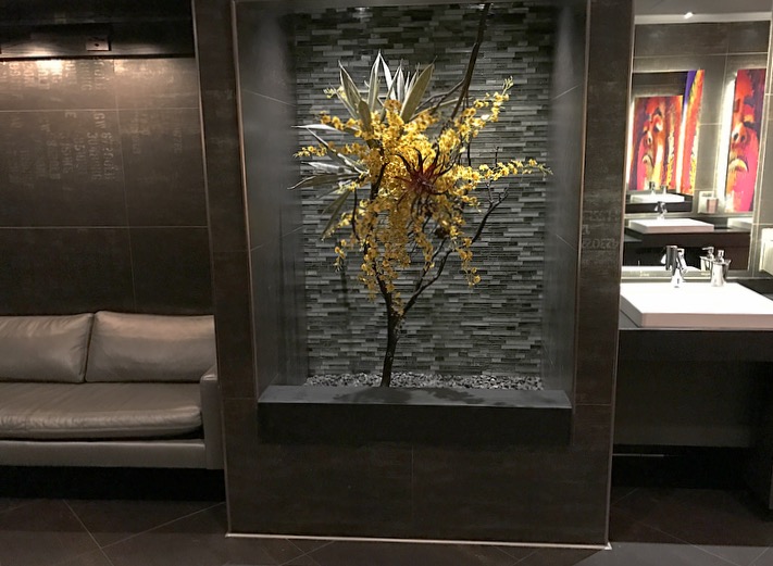 Even the ladies room is delightfully beautiful!