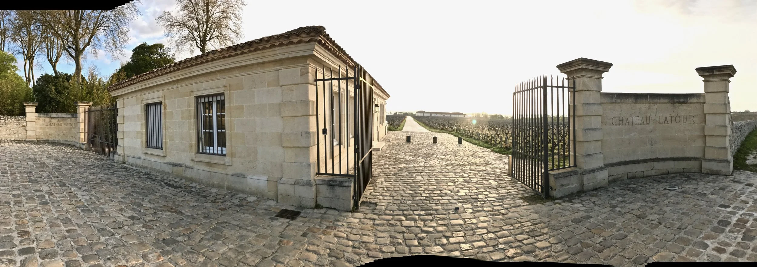 Entrance To Château Latour
