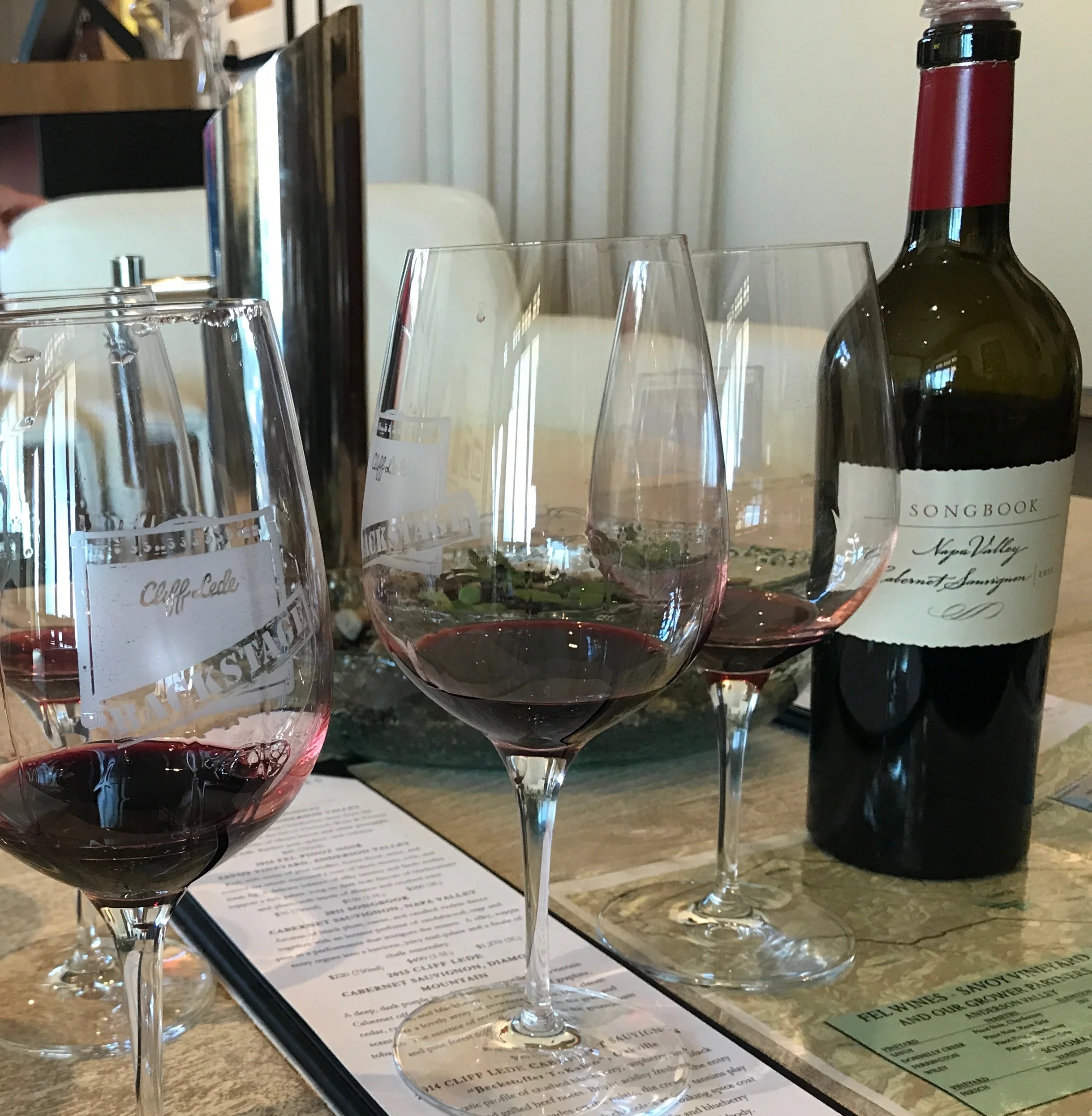 Songbook is sourced from two of acclaimed viticulturist David Abreu’s personally-farmed properties: Thorevilos Vineyard, situated between the St. Helena and Howell Mountain AVAs, and Madrona Ranch, nestled in the foothills of the Mayacamas mountain range.