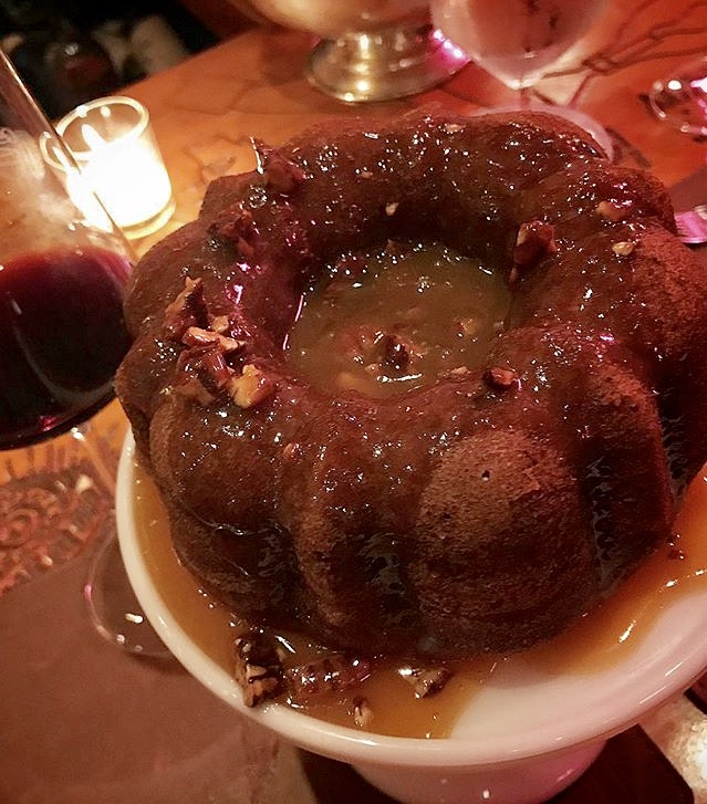 The toffee cake at Quality Eats UES could've fed an army and they would have been very happy!