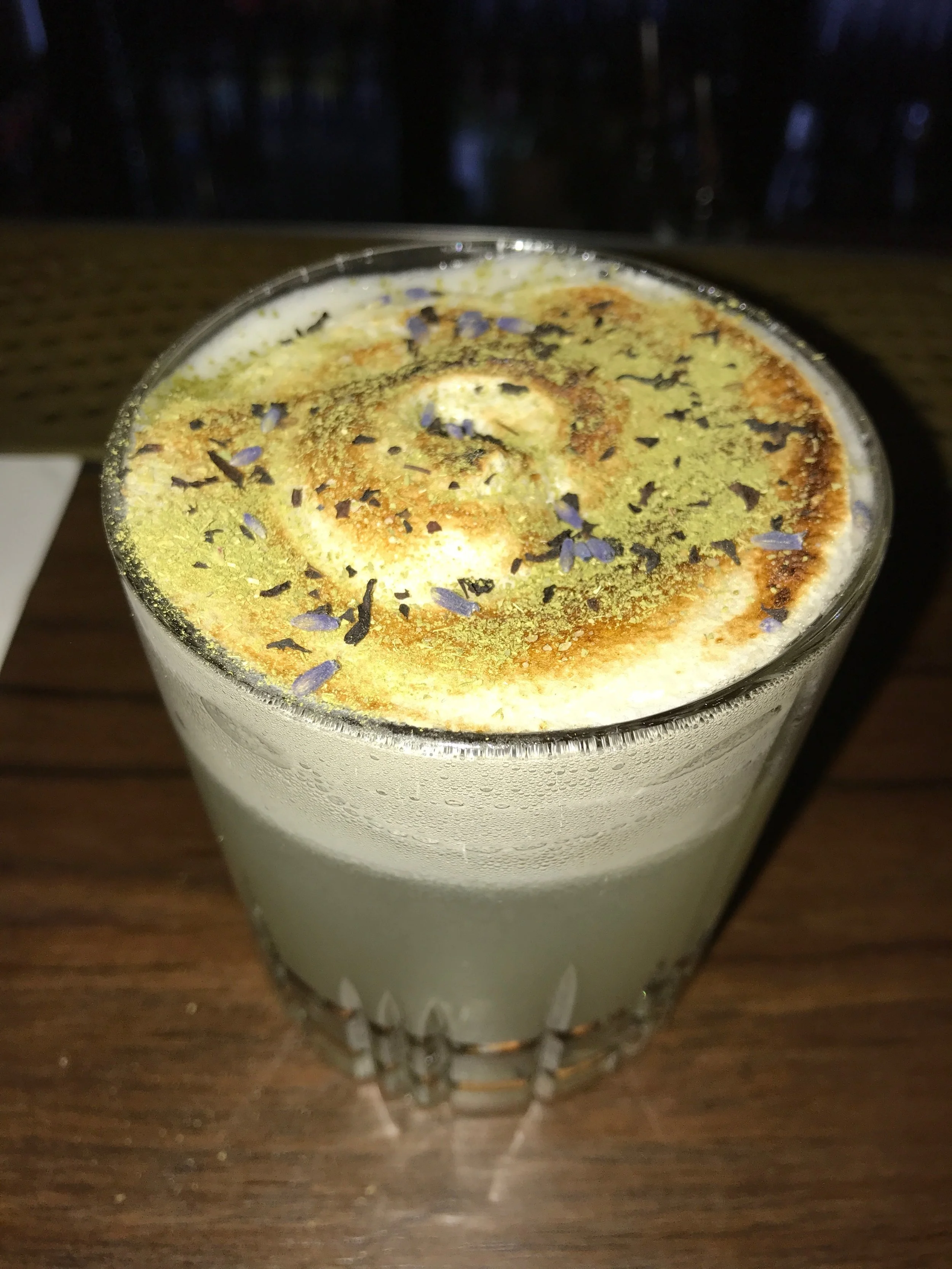 One of the many interesting cocktails at Galah.