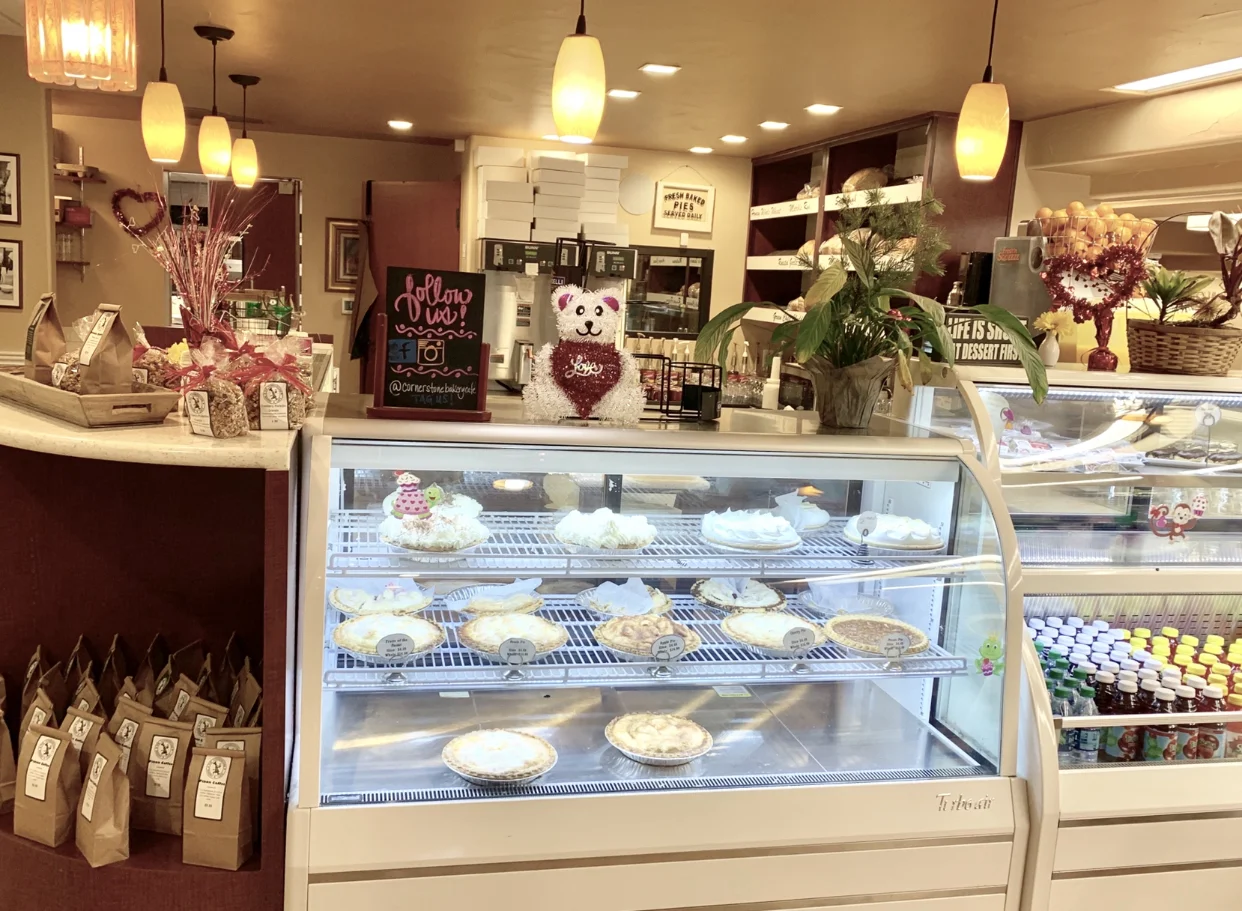 Fresh baked goods at Cornerstone Bakery