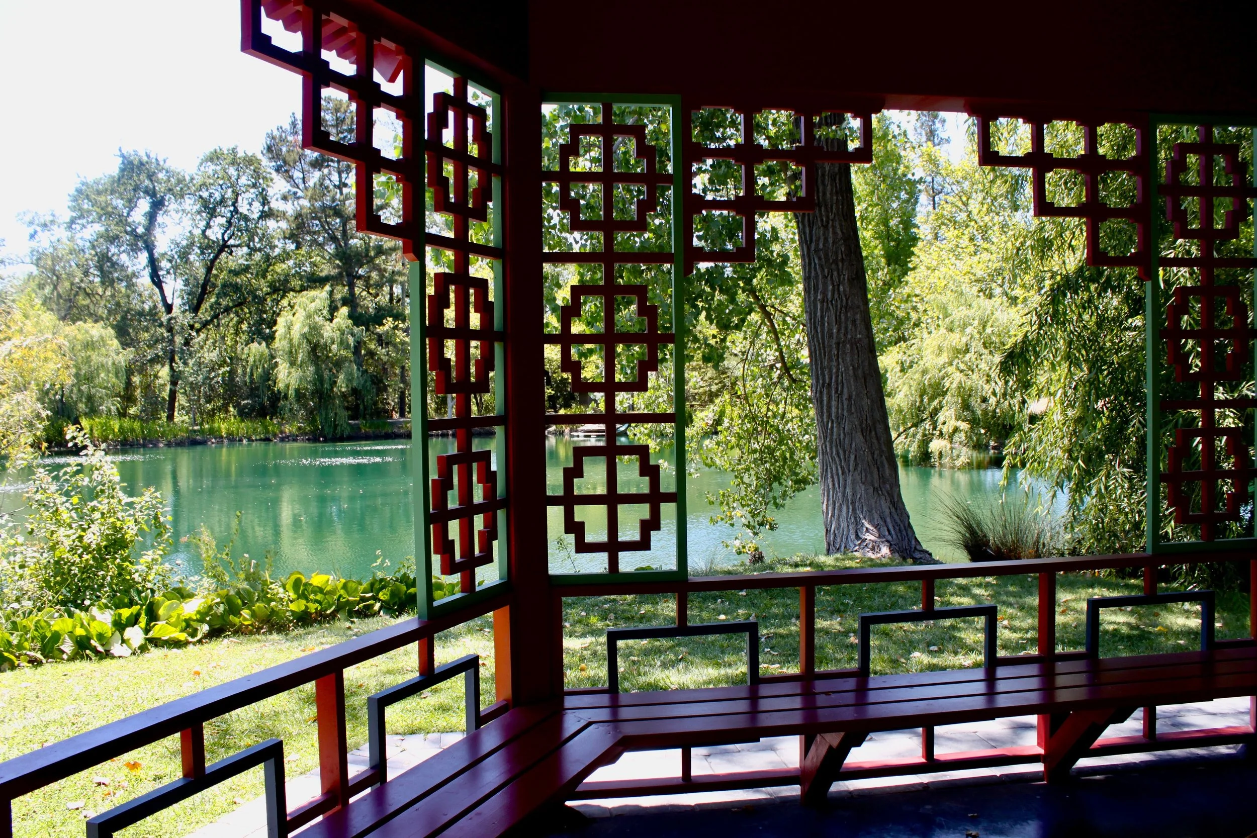 Take a stroll through the serene Chinese gardens at Chateau Montelena.