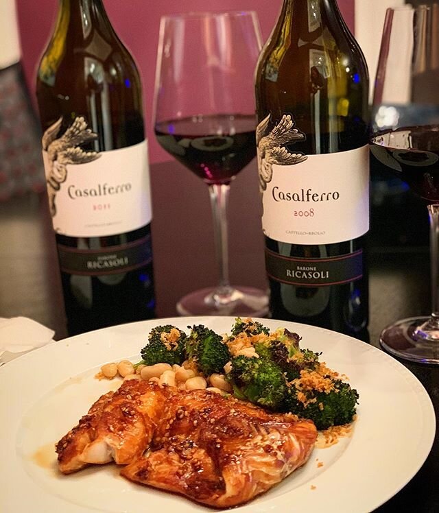 Slow-roasted #soyglazed #halibut paired with rich red wine?  Why not?  #merlot made in #Chianti? Let&rsquo;s try it!  Here&rsquo;s to #innovation and #quality combined! 🍷@ricasoli1141 #winestudio .
.
.

Ricasoli&rsquo;s commitment to quality and inn