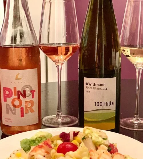 Savor the Last Days of Summer with Lobster Corn Salad and Zesty German Wines