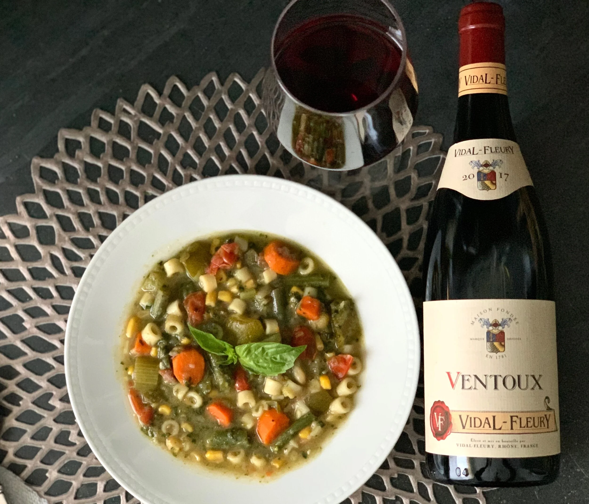 Pairing Rhône Valley Wines With Cool Nights and Pistou Soup