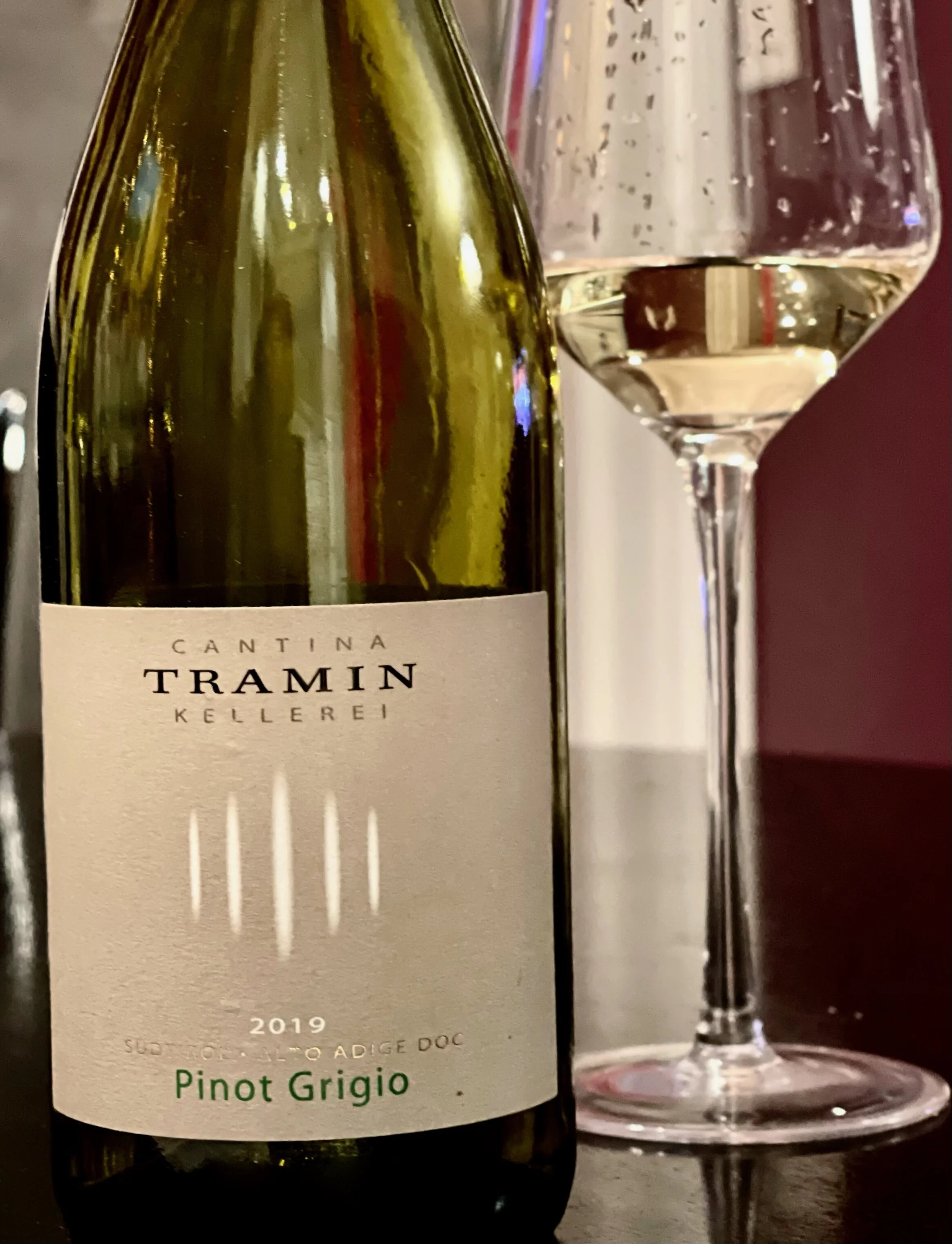 Thursday's Thrill: Cantina Tramin Pinot Grigio