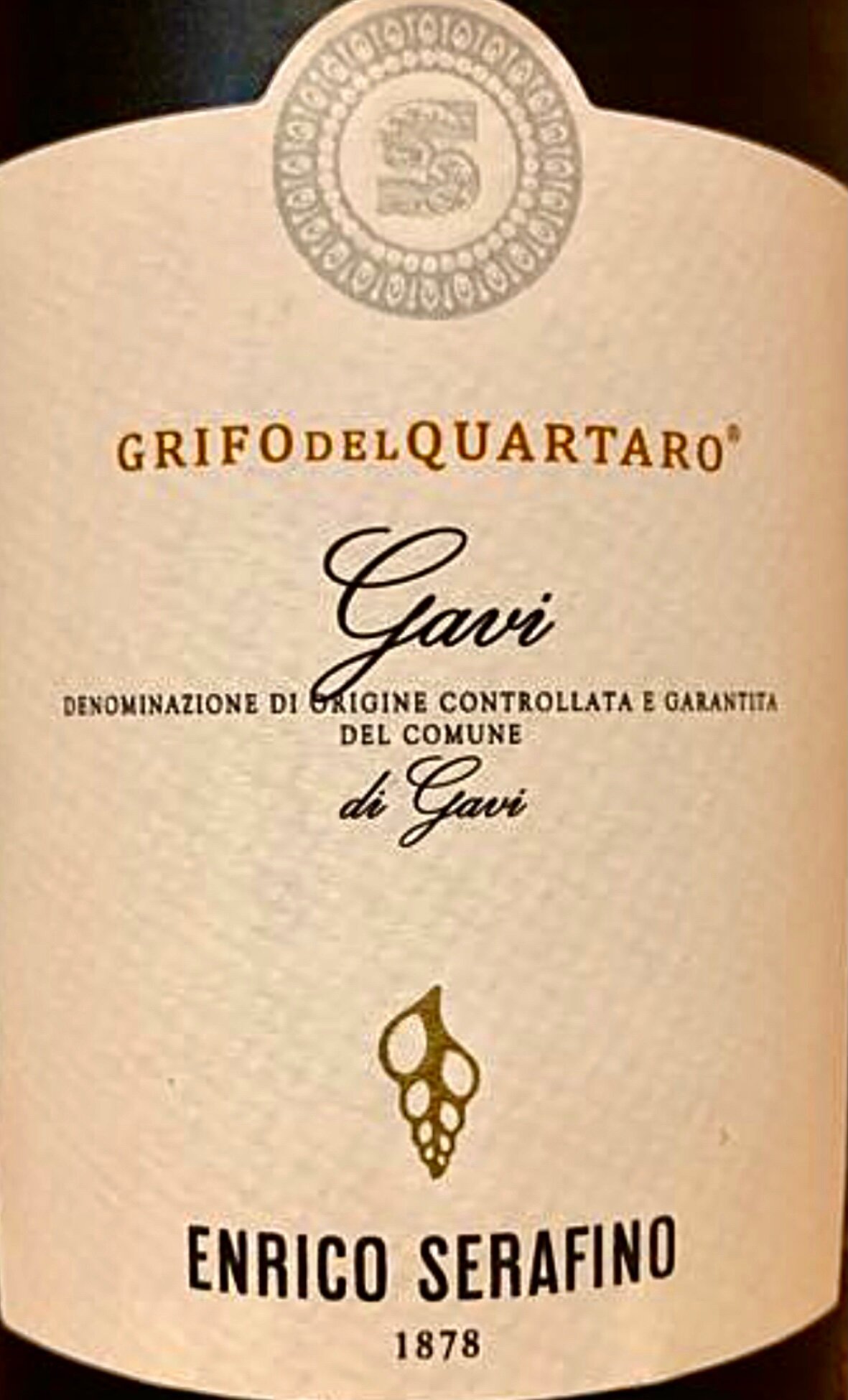 Today's Taste: Enrico Serafino Grifo del Quartaro Gavi di Gavi 2019