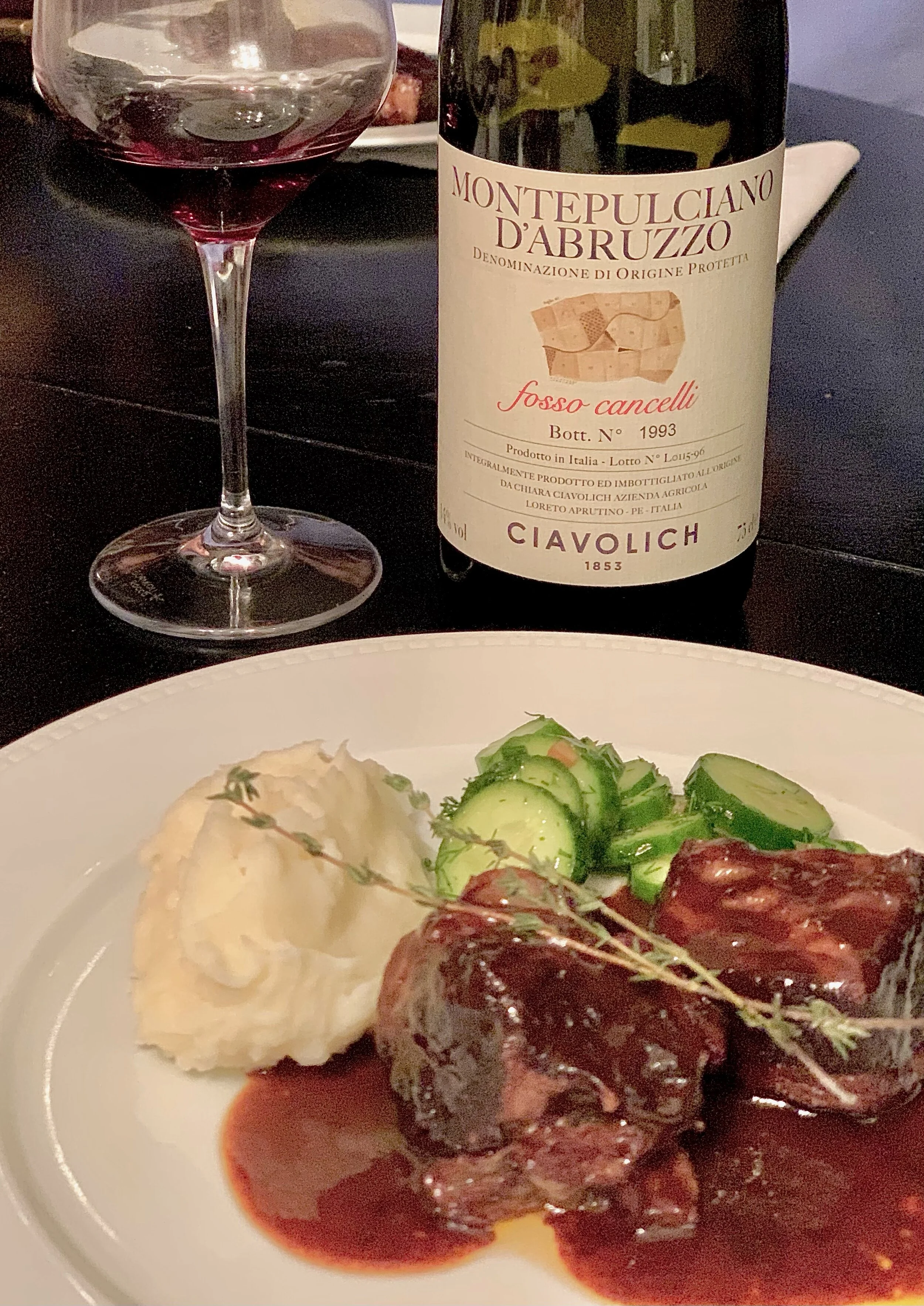 The Most Tender Short Ribs You'll Ever Have, Perfectly Paired With Red Wines From Abruzzo