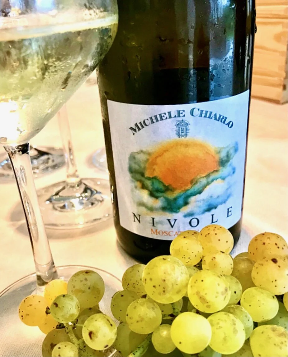 Moscato Bianco grapes and the wine made from them.