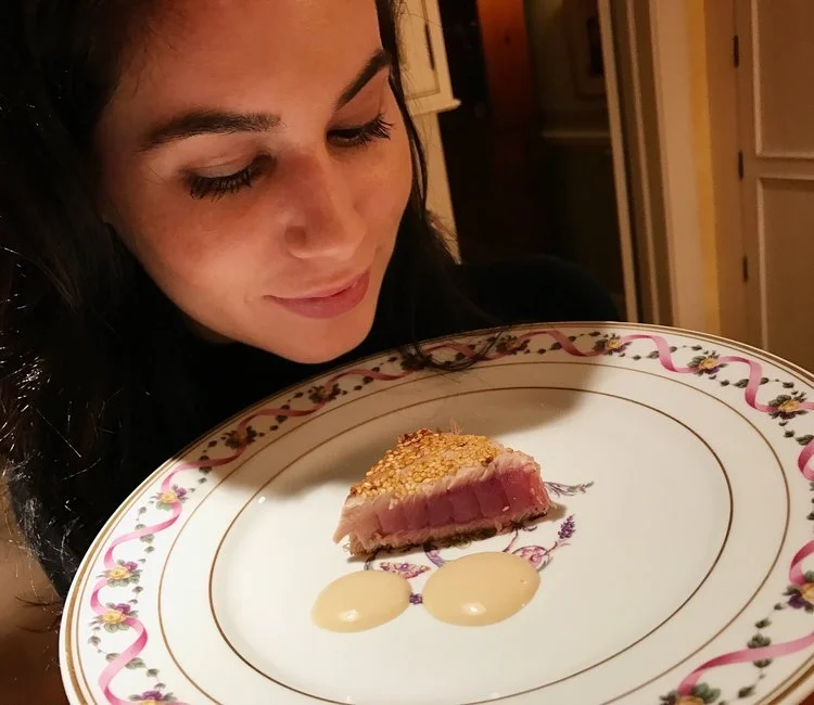 Sesame Crusted Tuna With Wasabi Mayonnaise