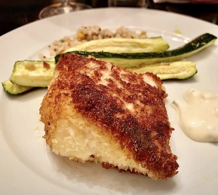 Crispy Cod with Tartar Sauce