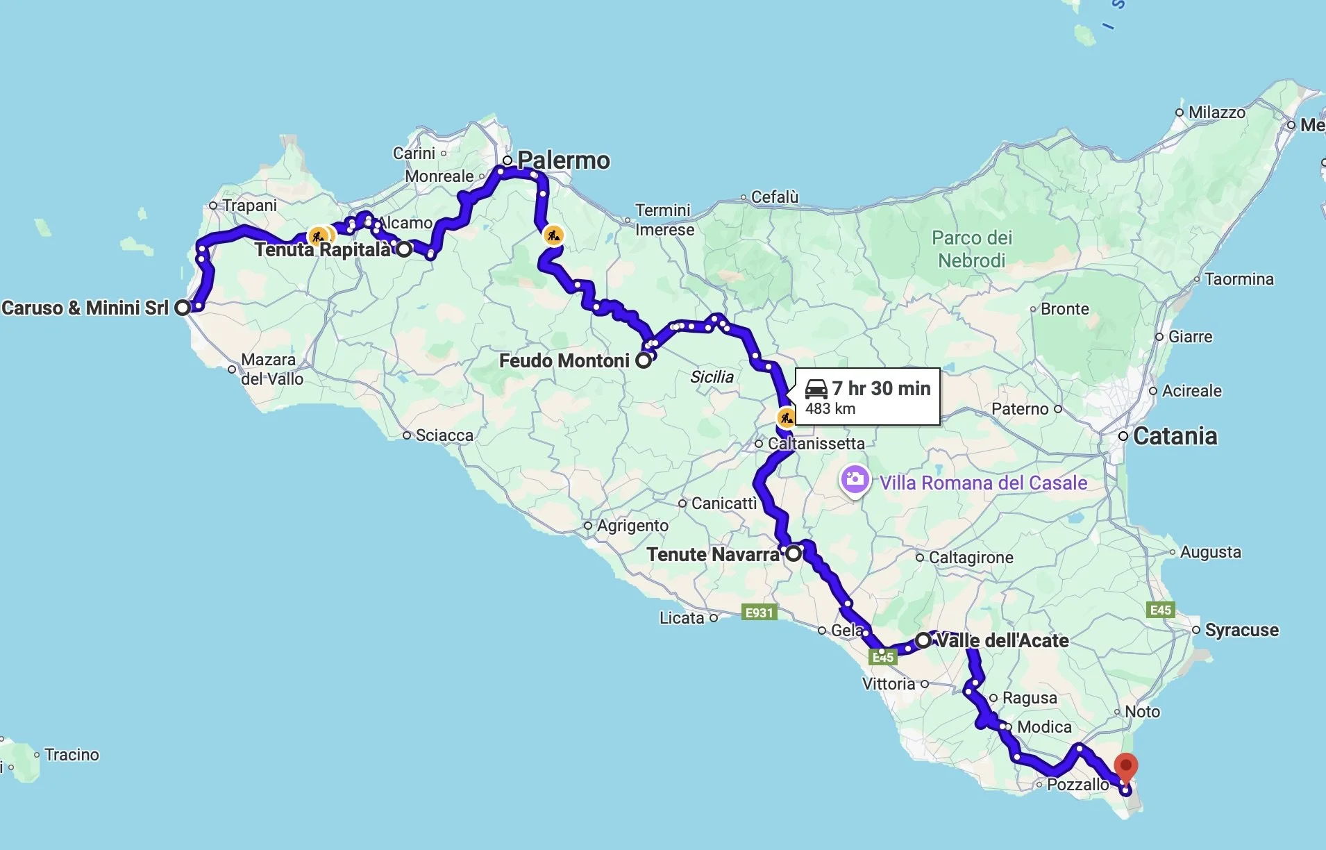 Six Stops, One Island: Traversing Sicily With Nero d’Avola 