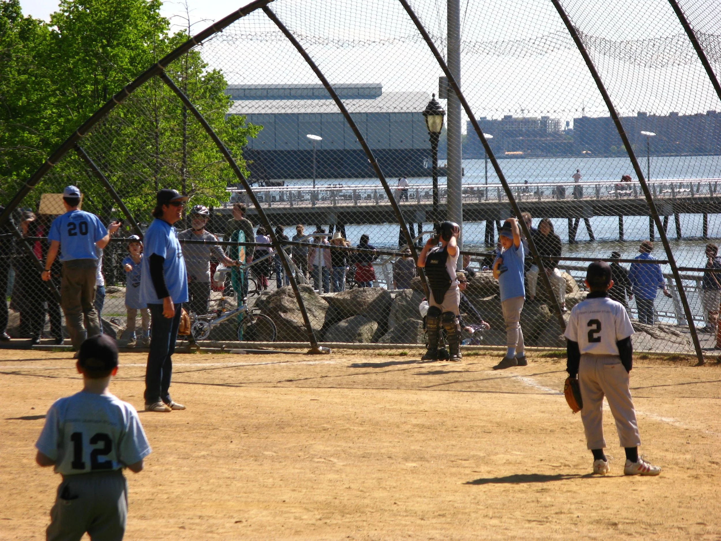 Organized sports are right at home in Riverside Park. 
