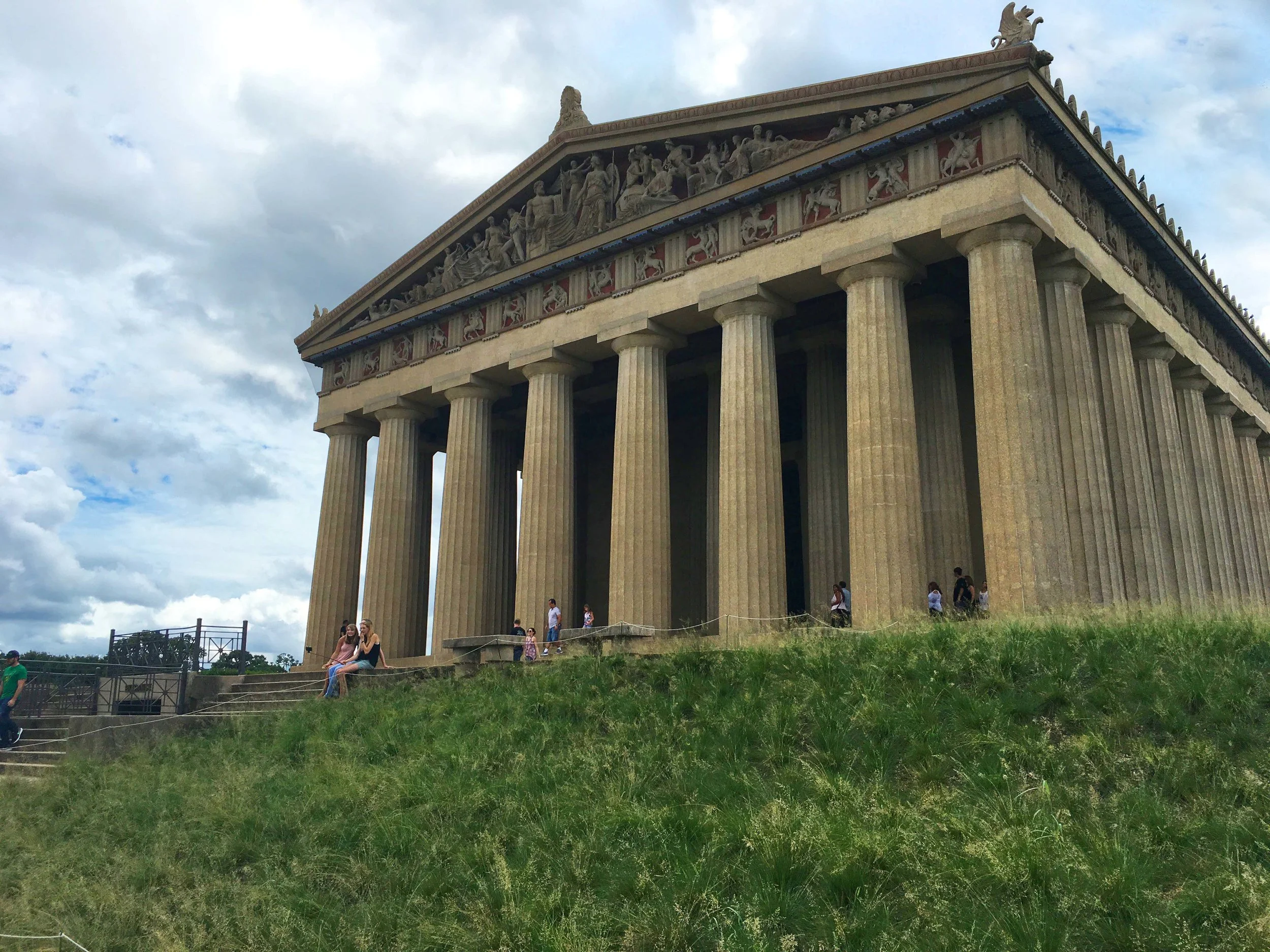 The Parthenon building, created to the scale of Athen's fabled temple to Athena, is the most famous building in Nashville, and a source of great pride to its citizens. It also boasts a role in important civic events and will figure prominently in the revived Centennial Park.