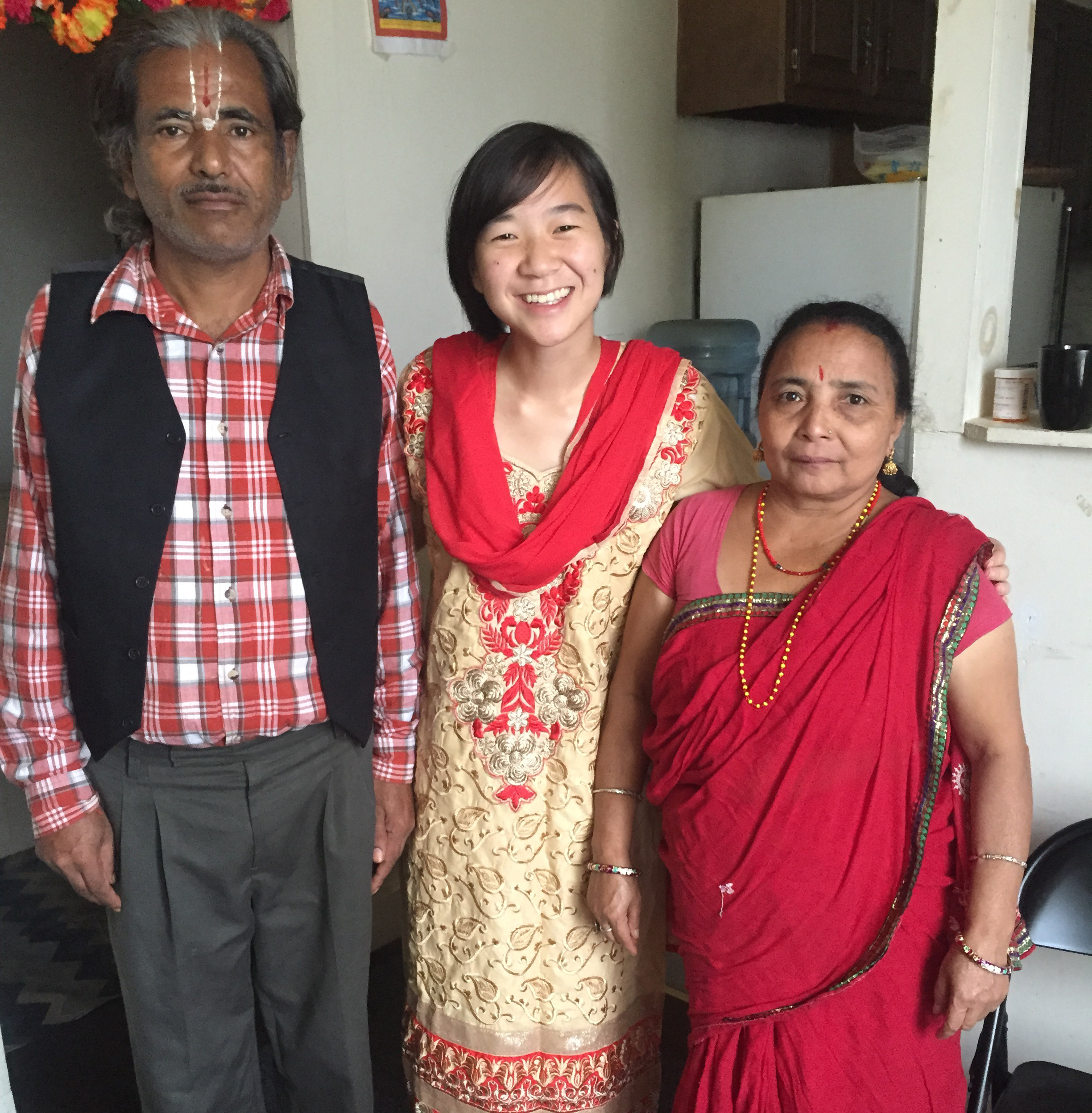 With the parents of the family I have been working with over the past 5 years