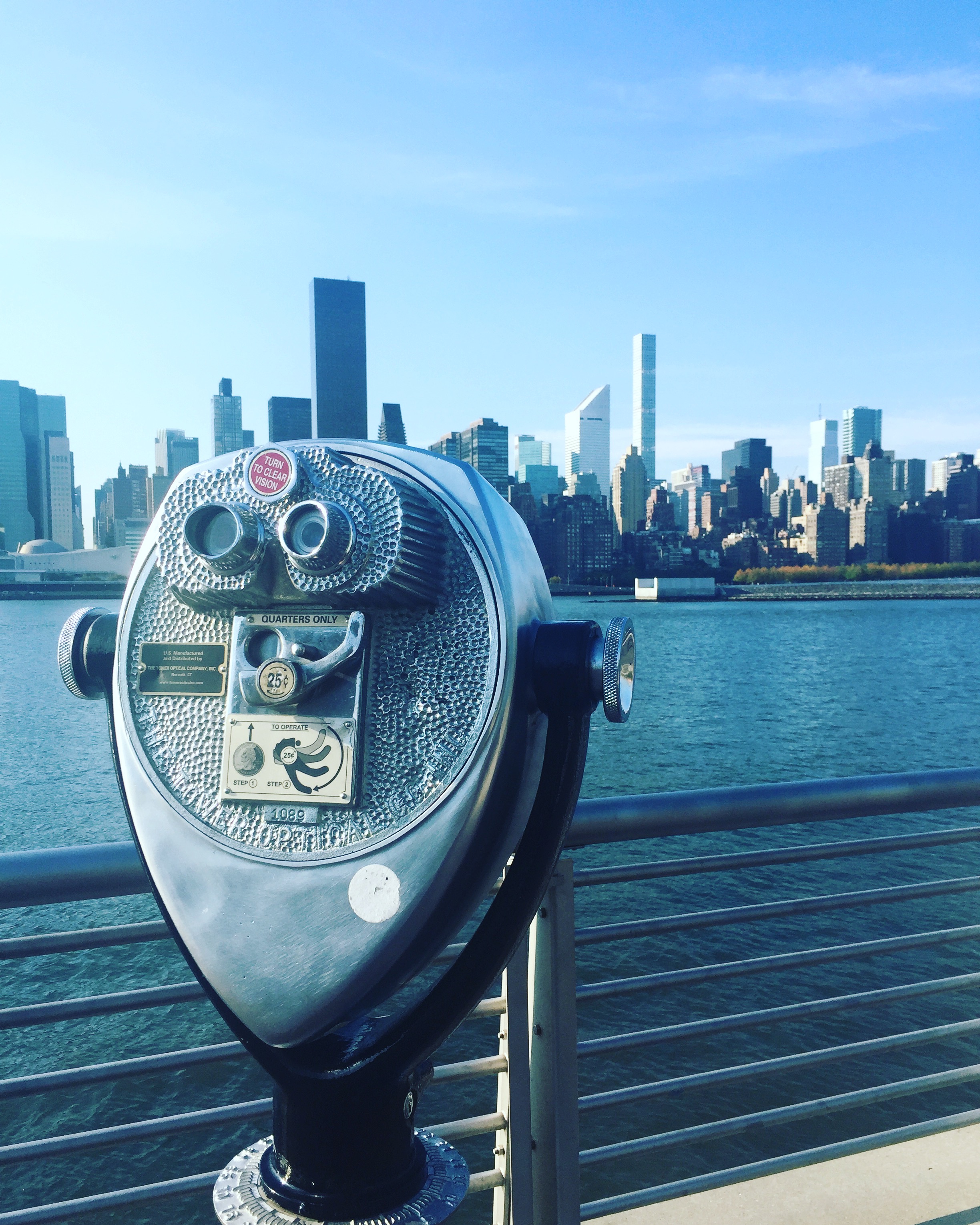 New York, on a brighter day.