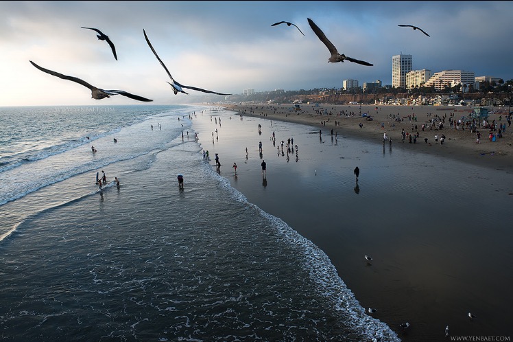 photography: Yen Baet / Santa Monica Beach, Los Angeles