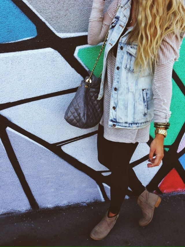 20 More Ways to Style a Denim Vest!