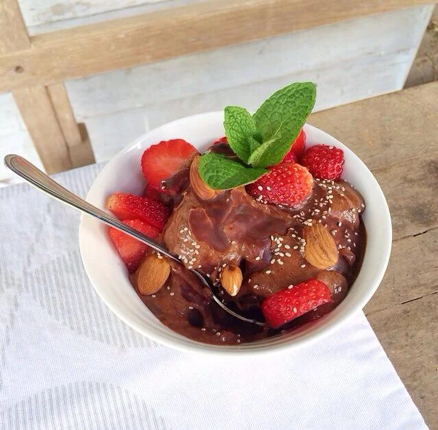 Chocolate &amp; Banana Nice-cream