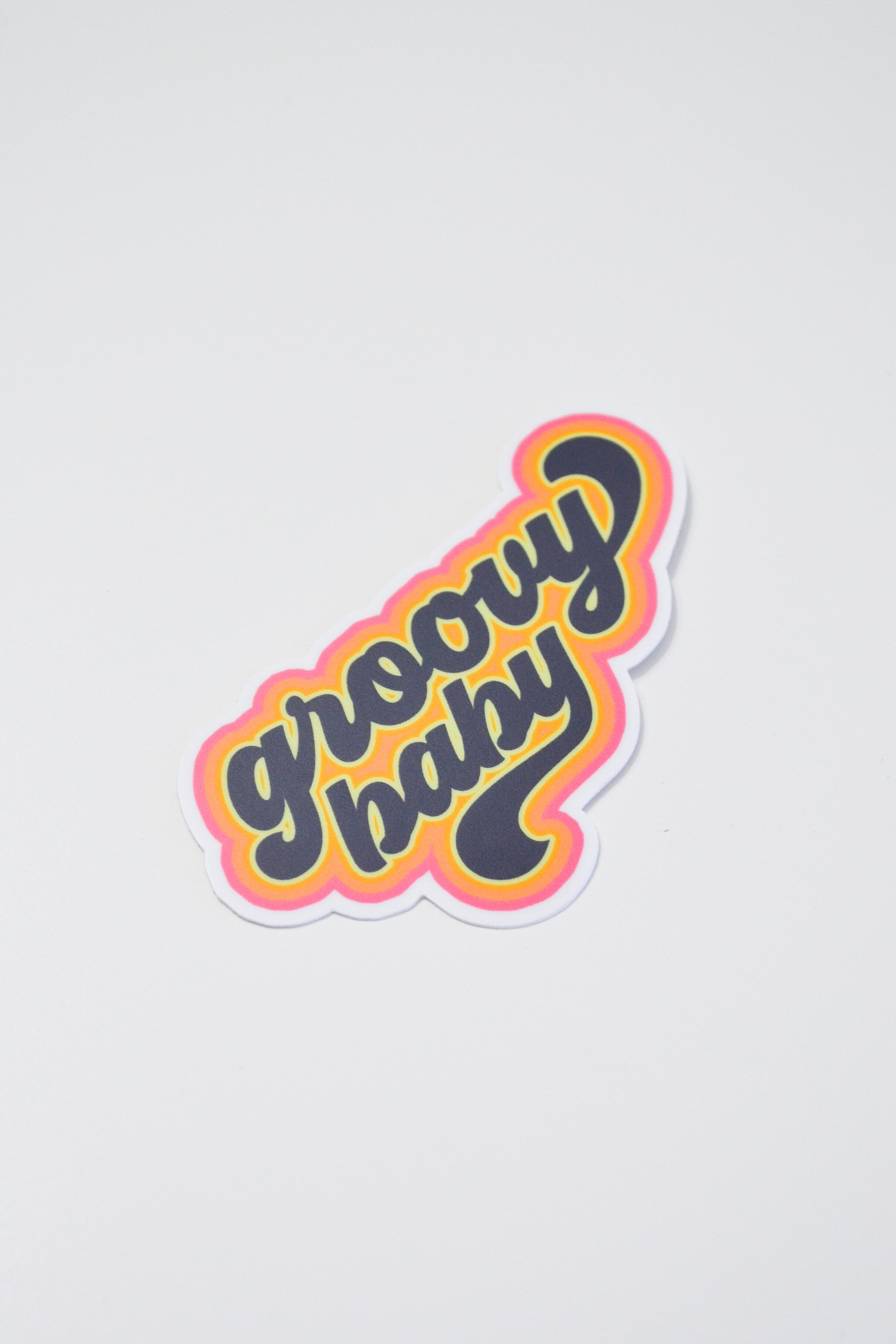 Groovy Sticker