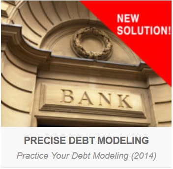 Modeloff Competition Model Citizn developed a financial model solution to the Modeloff 2014 competition. Follow the link to the Precise Debt Modeling Solution for Modeloff . This is an example of how we typically design our financial models for clients with an easy to navigate table of contents and model structure. Follow the simple hyperlinks and numerical flow of the model to navigate from start to finish. The model has also been featured in debt modeling training on the Eloquens learning portal.