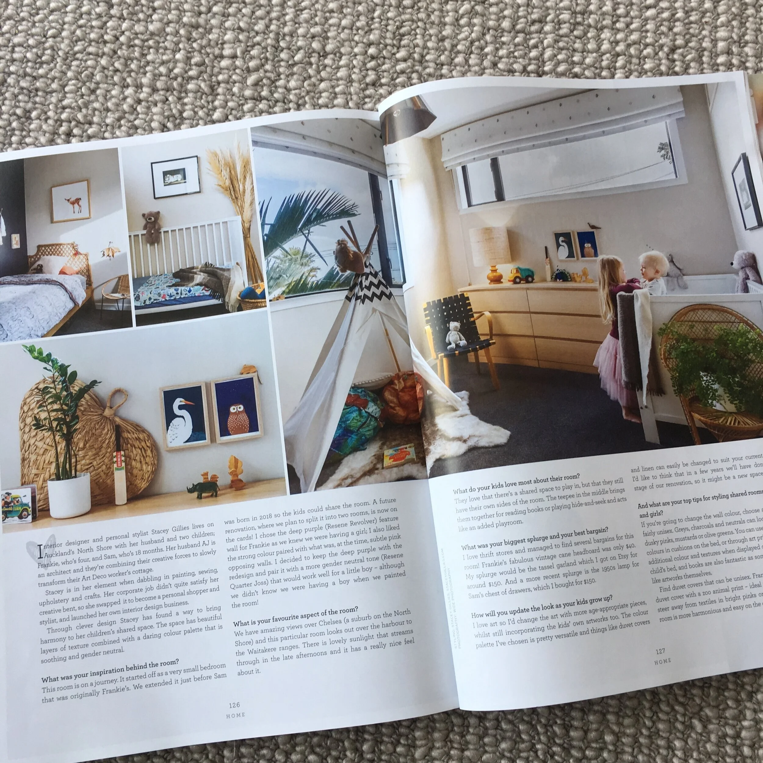 Stacey Gillies interior stylist, Auckland, North Shore