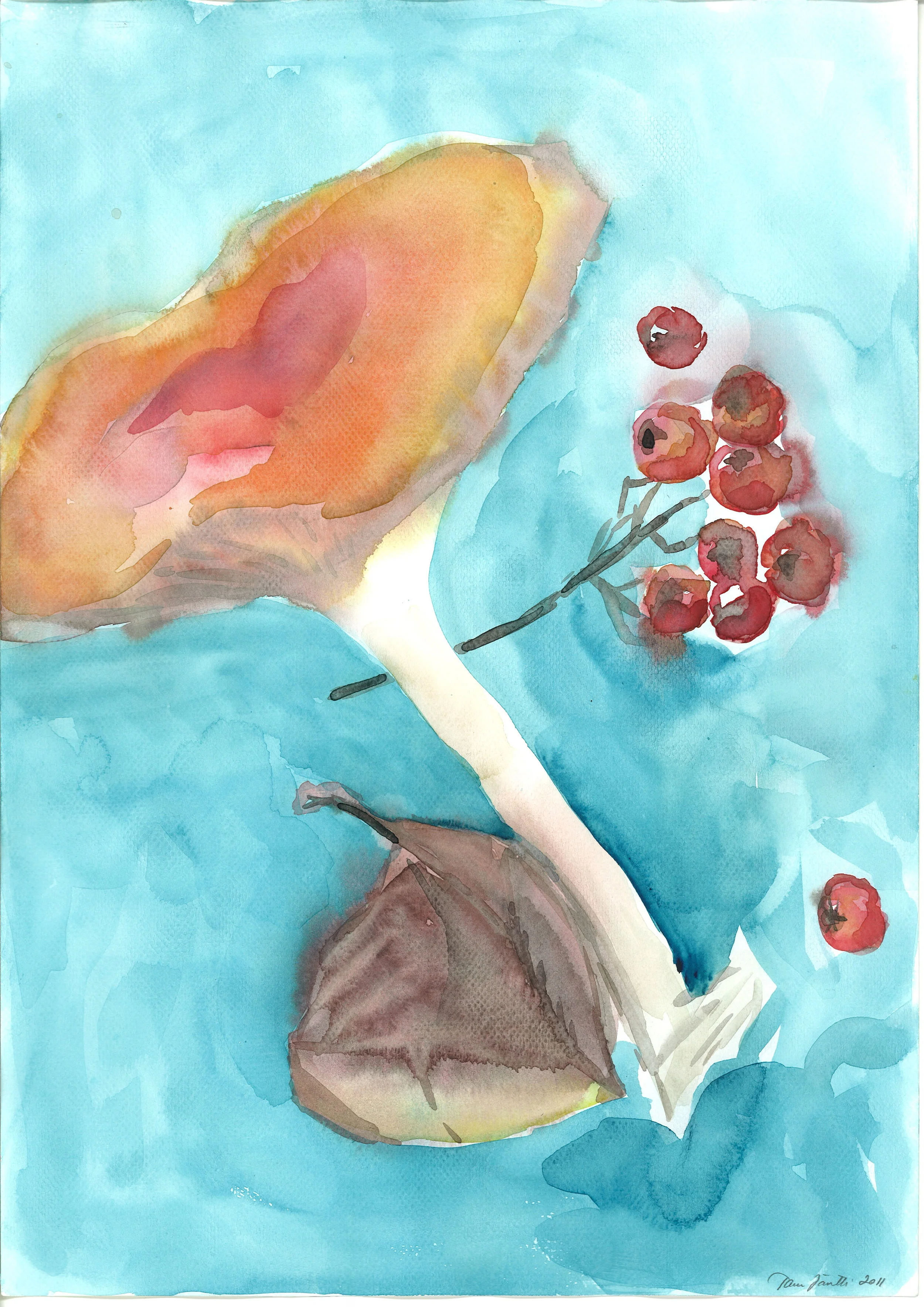 Mushroom in Turquoise2.jpg