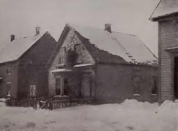 The home of Olive and Dan Teed in Amherst, Nova Scotia c.1878