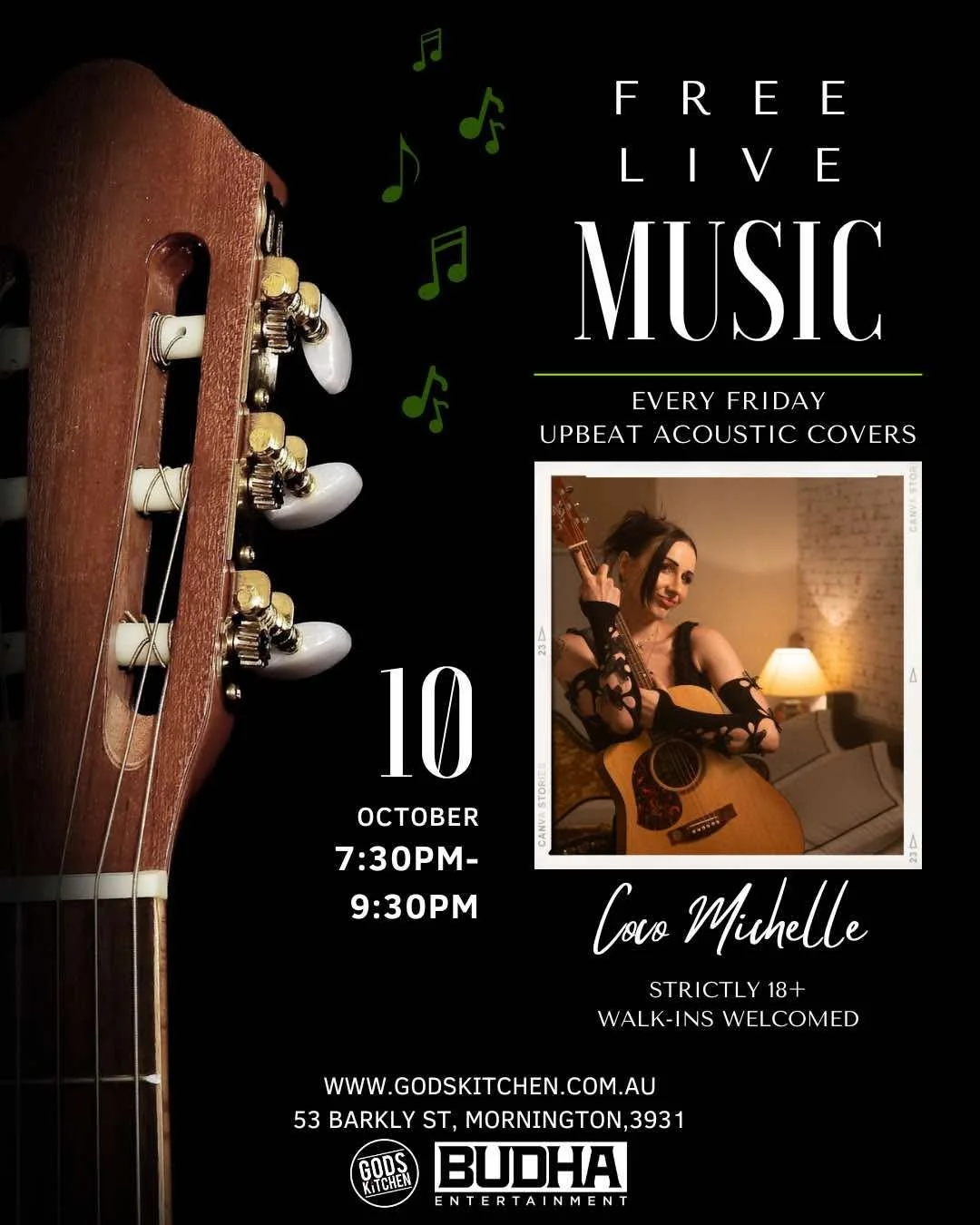 Live Music Ft. Coco Michelle