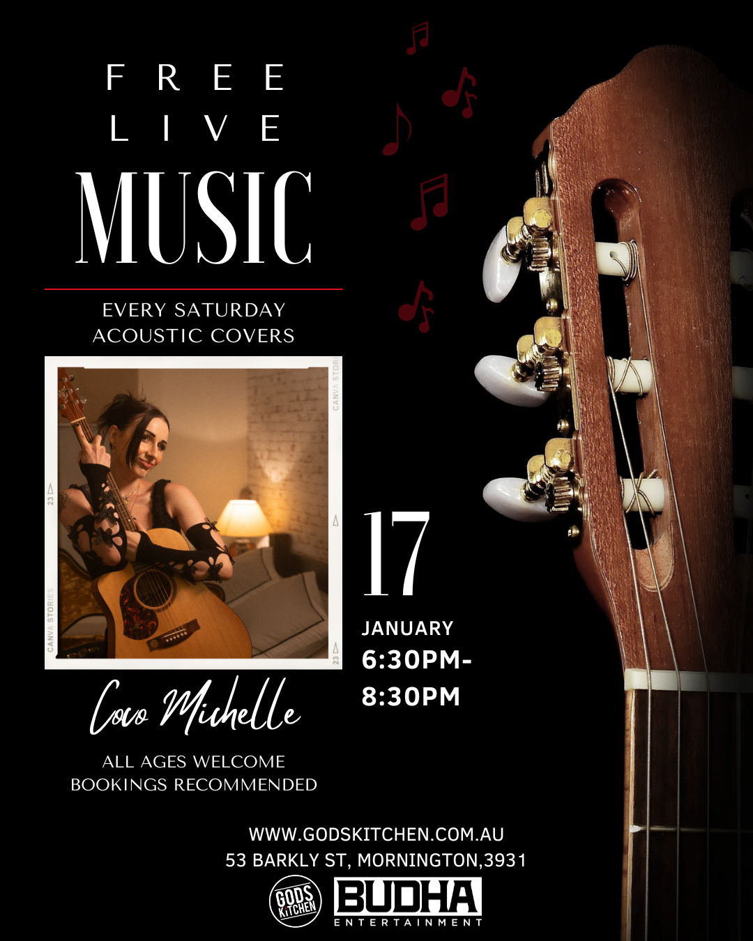 Live Music Ft. Coco Michelle