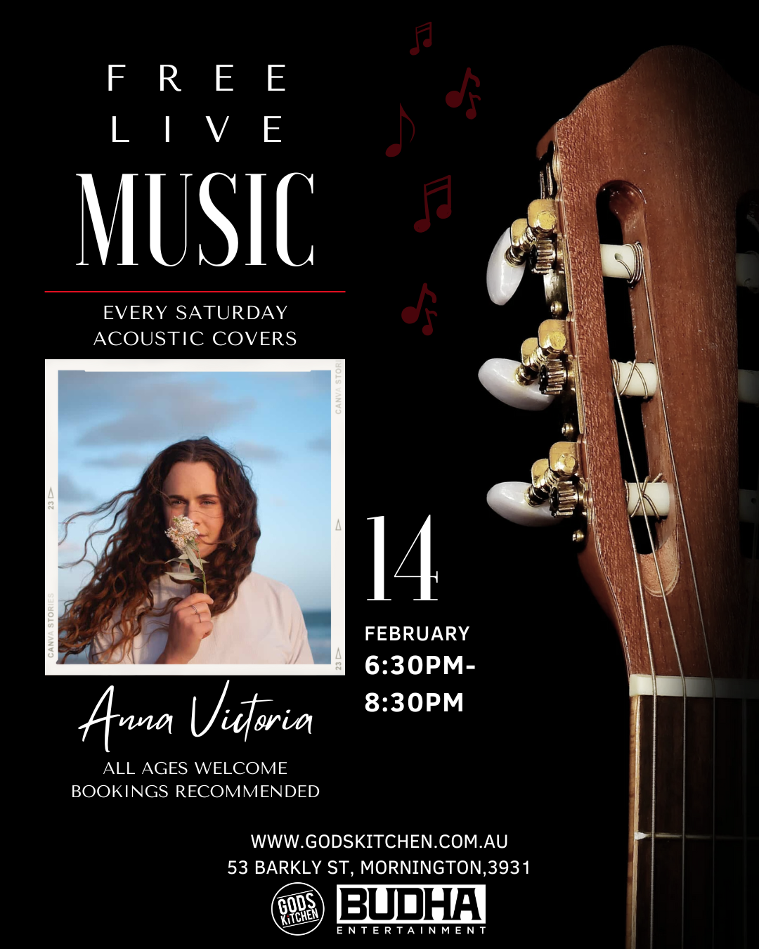 Live Music Ft. Anna Victoria